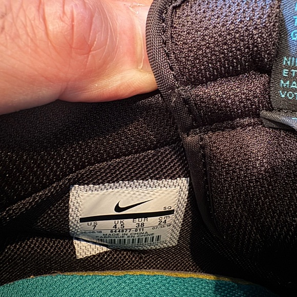 Nike dunk sky hi essential ”black gum” shoes, women’s size 7 - Picture 7 of 10